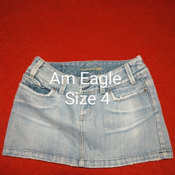 Jean skirts lot of 5 - Picture 2 of 6